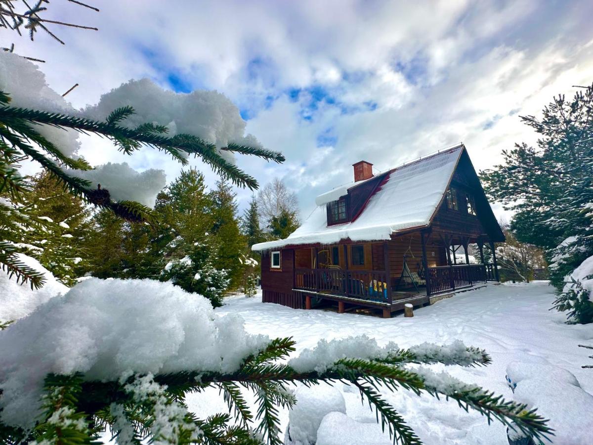 Urocza Chata Z Sauna W Bieszczadzkim Parku Krajobrazowym Буковець Екстер'єр фото
