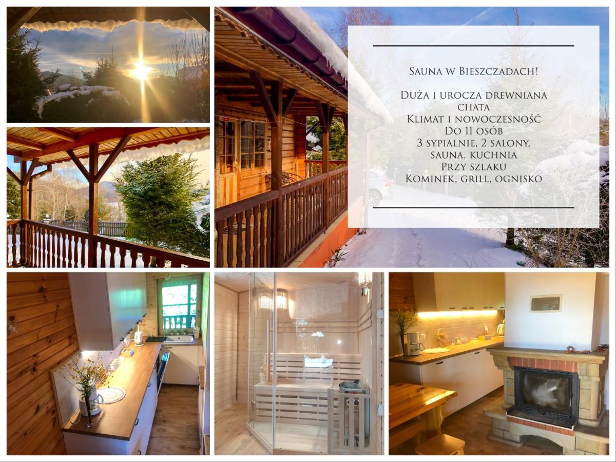 Urocza Chata Z Sauna W Bieszczadzkim Parku Krajobrazowym Буковець Екстер'єр фото